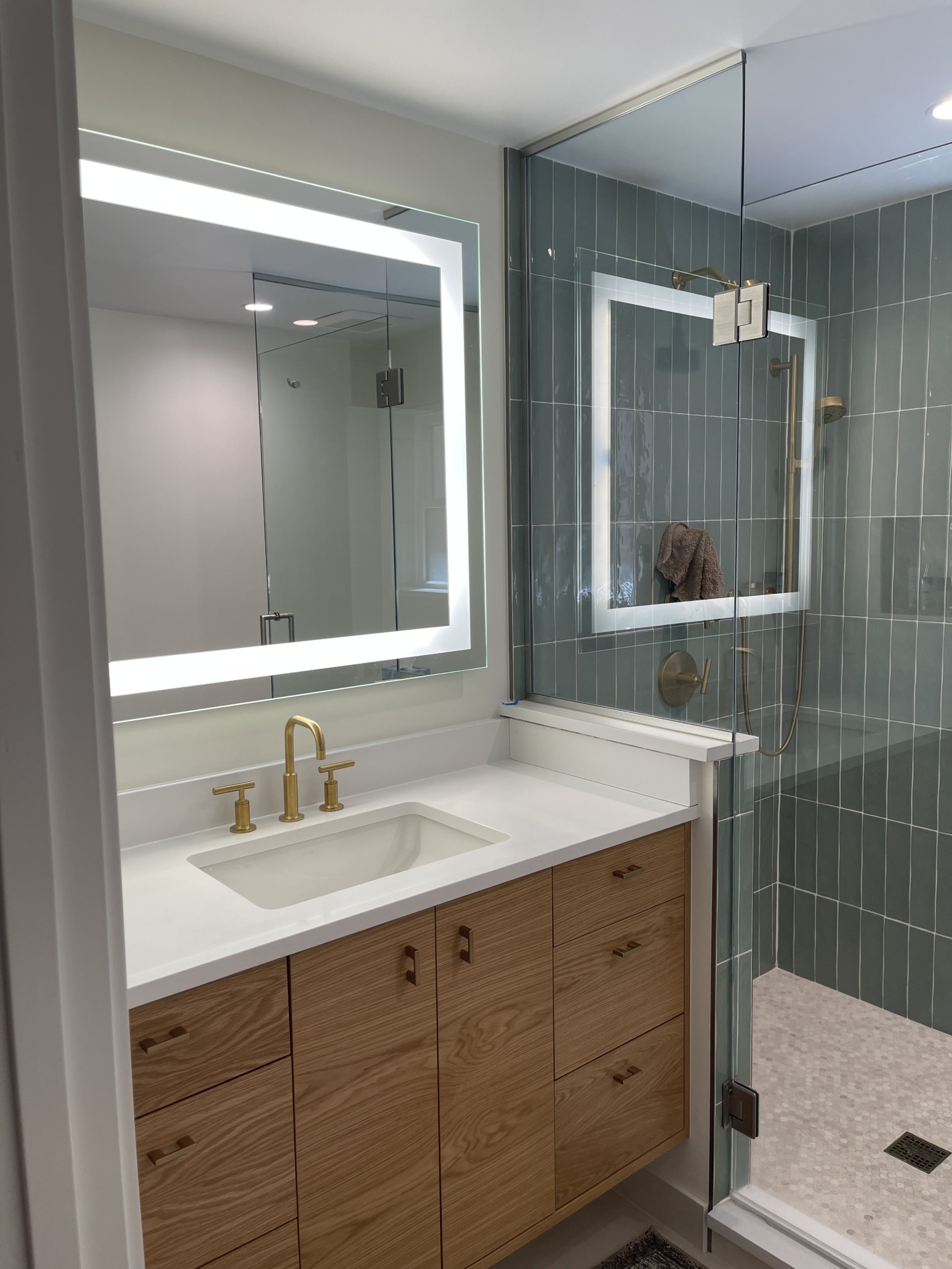 Denver Mid Century Modern Remodel Master Bathroom