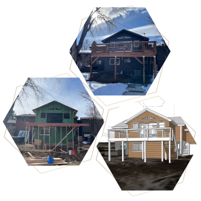 Golden Colorado Rear Addition Rear Exterior