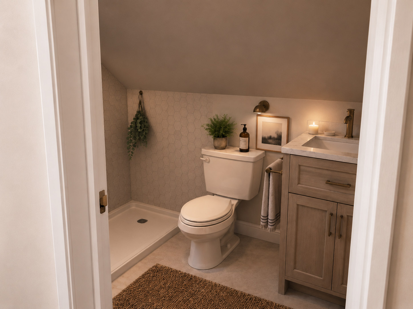 Attic ADU - Bath