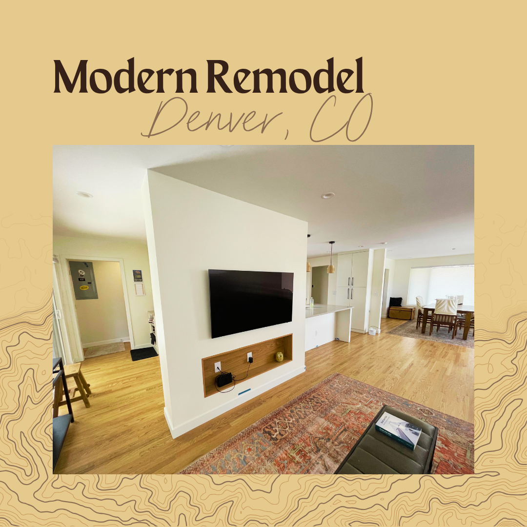 Mid Century Modern Denver, CO Full House Remodel
