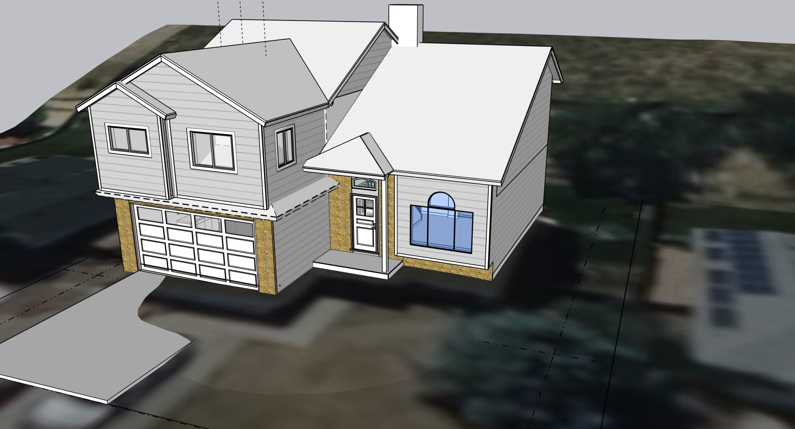 Westminster Over the garage Remodel - 3D Model