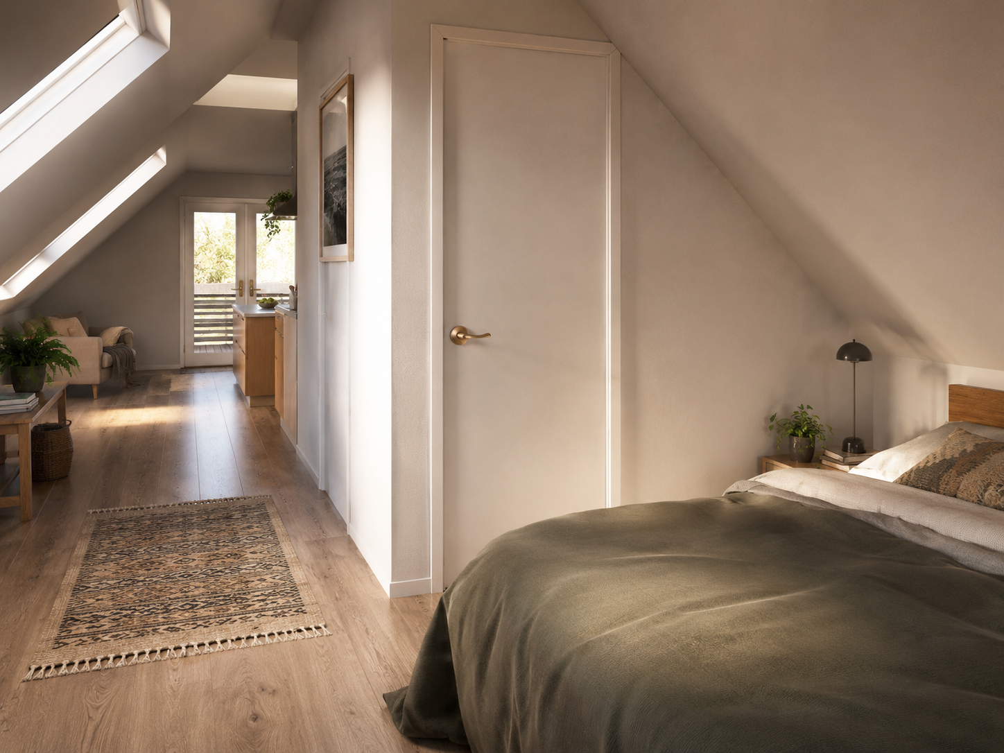 Attic ADU - Bedroom