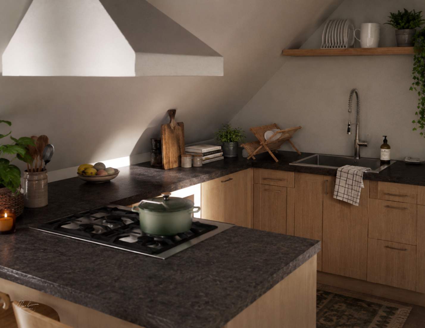 Attic ADU - Kitchen