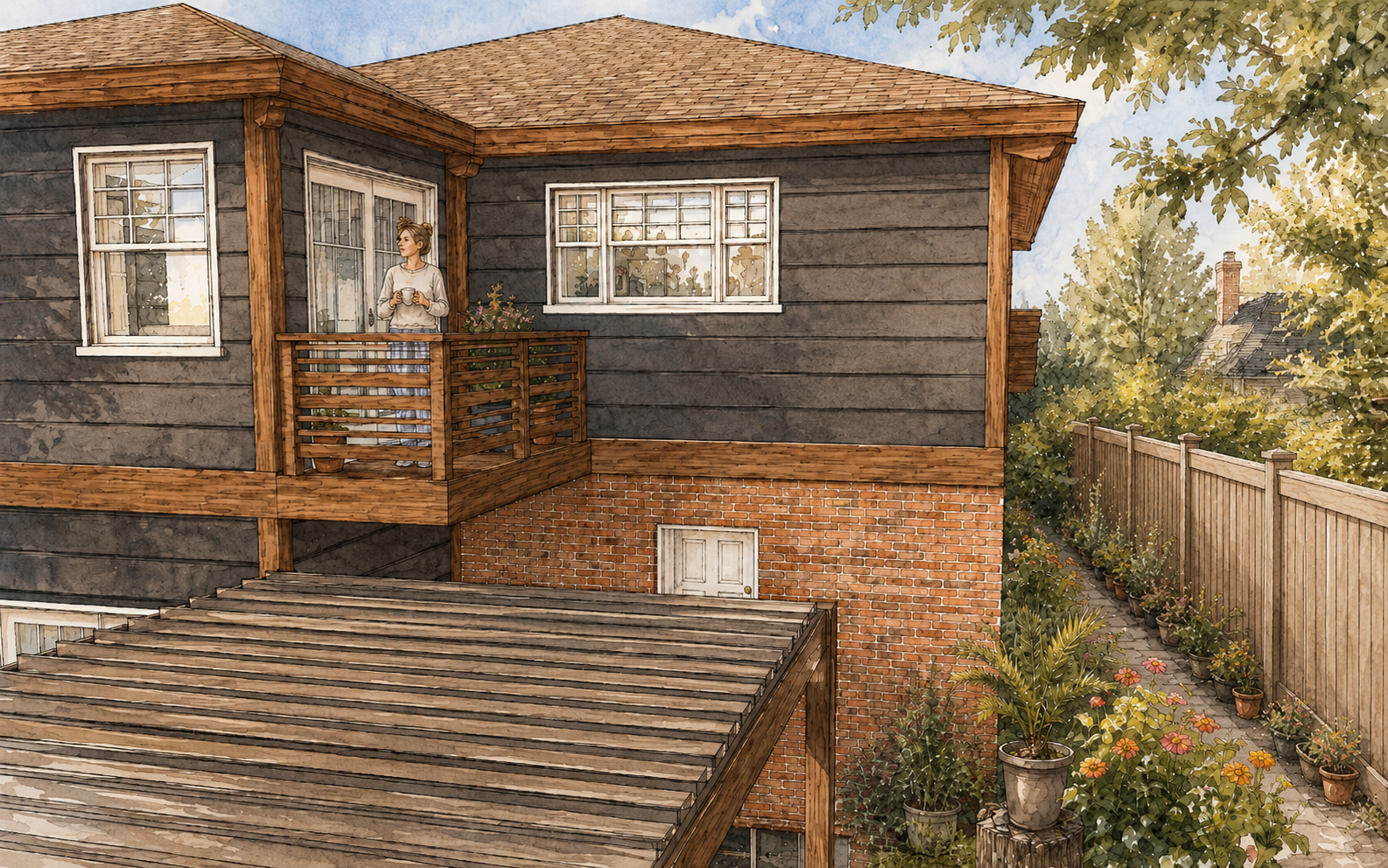 Longmont Pop Top Rear Rendering